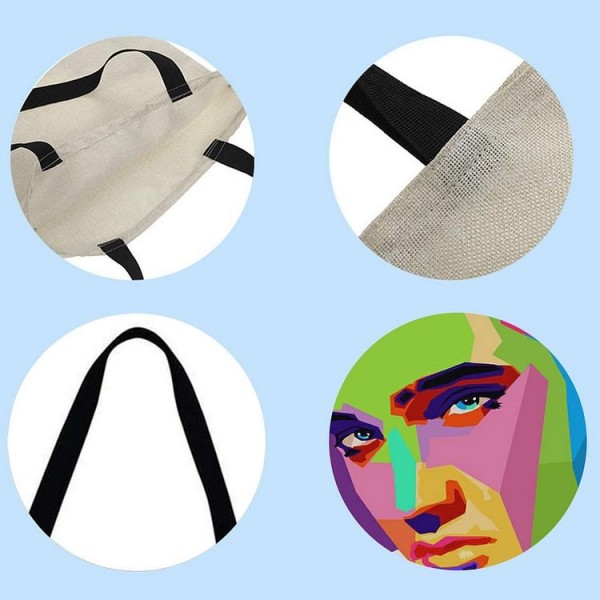 Linen Tote Bag -  Elvis Presley