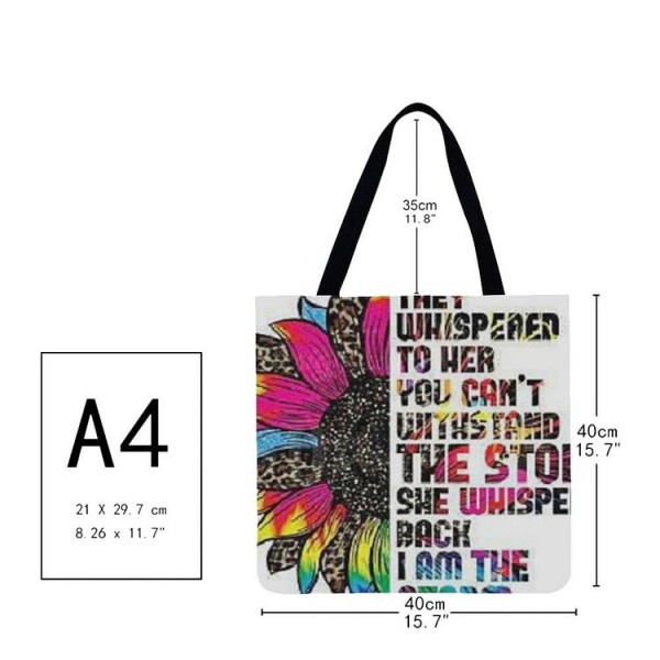 Linen Tote Bag -  Belief