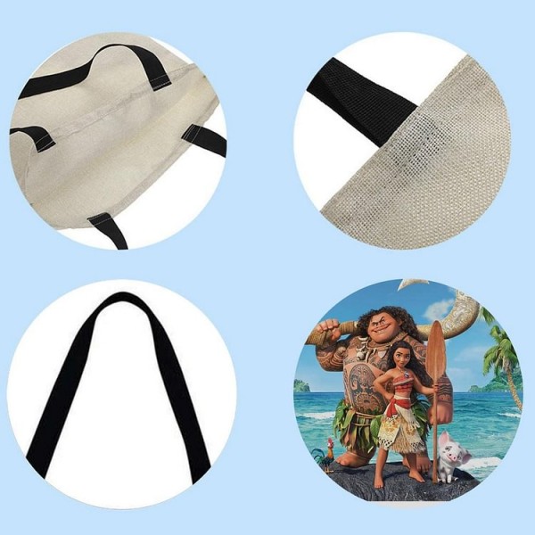 Linen Tote Bag -  disney princess