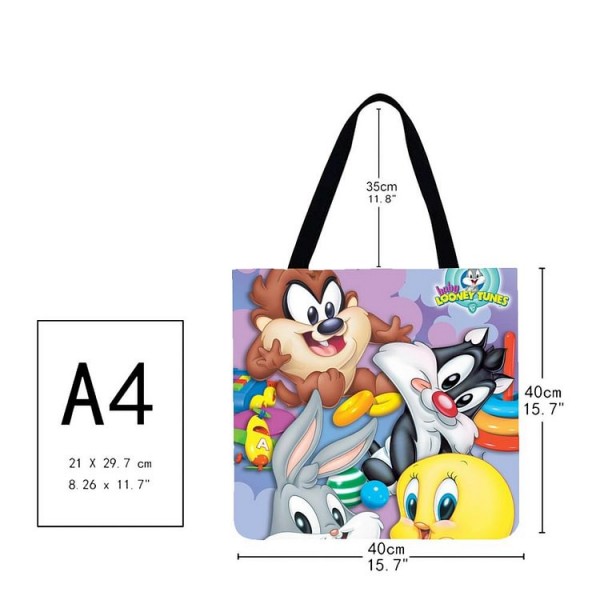 Linen Tote Bag -  disney