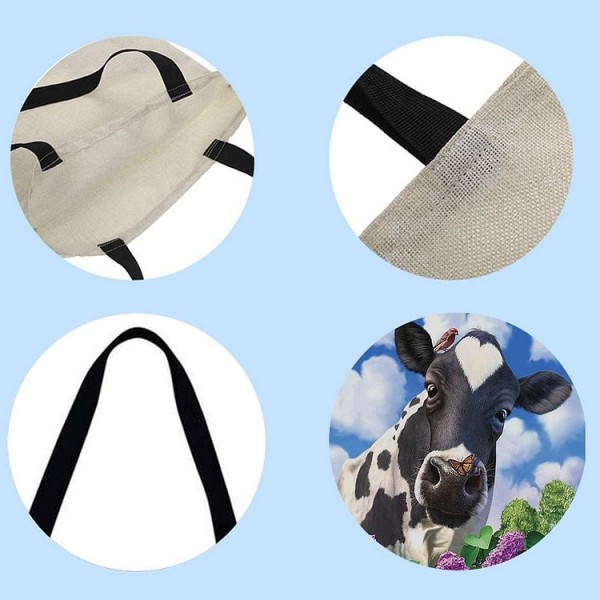 Linen Tote Bag -  Cattle