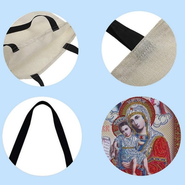 Linen Tote Bag -  catholic