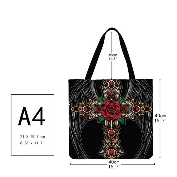 Linen Tote Bag -  Angel