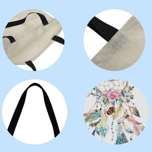 Linen Tote Bag -  Dreamcatcher