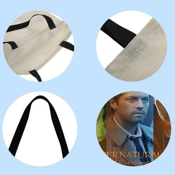 Linen Tote Bag -  American Film and Television