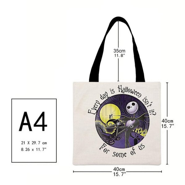 halloween - Linen Tote Bag
