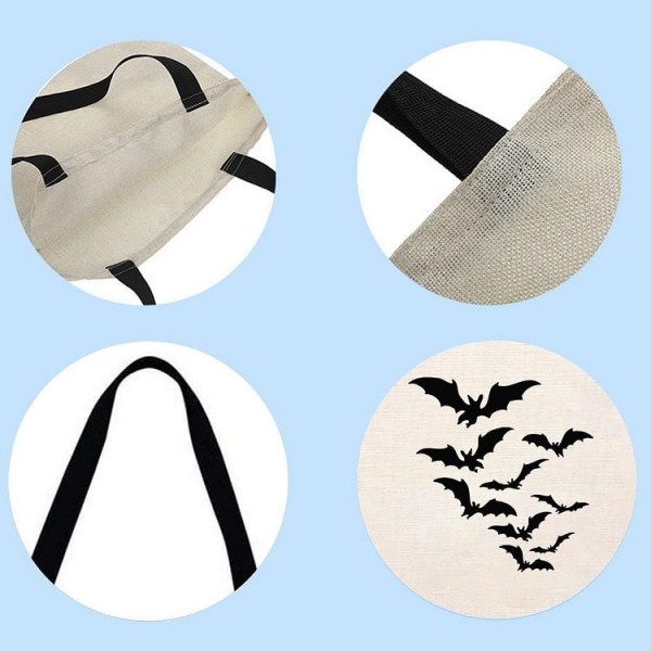 Bat Halloween Costume - Linen Tote Bag