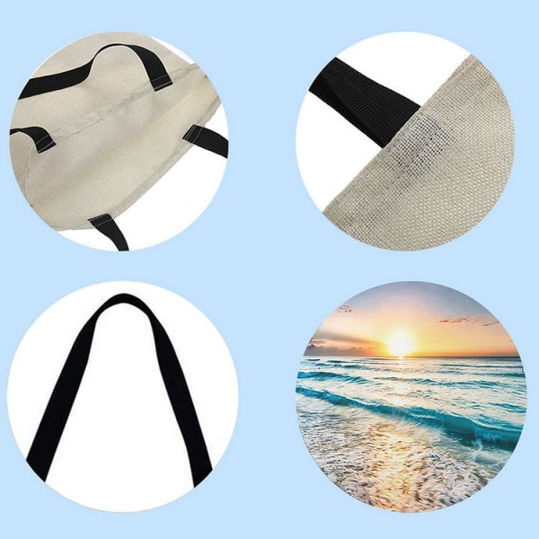 Linen Tote Bag - Seaside