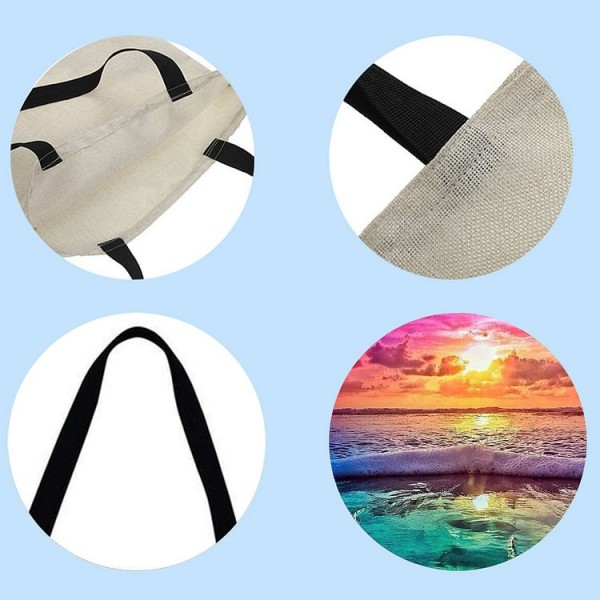 Linen Tote Bag - Seaside