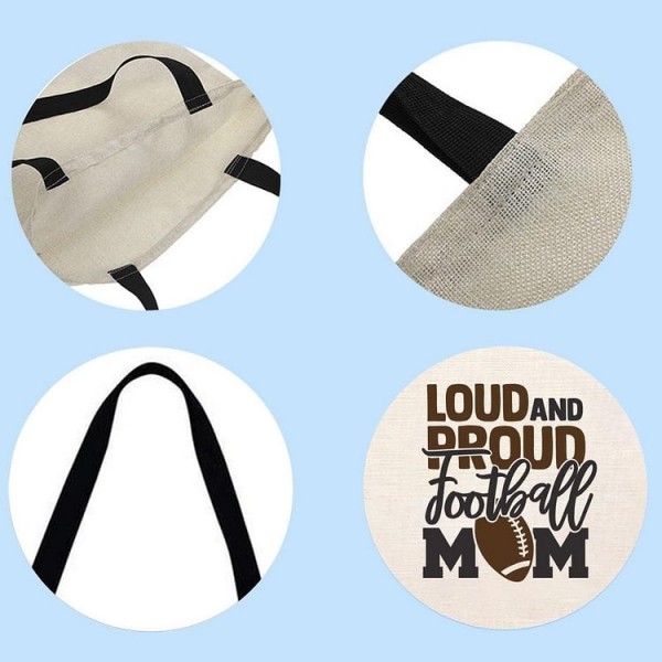 football - Linen Tote Bag