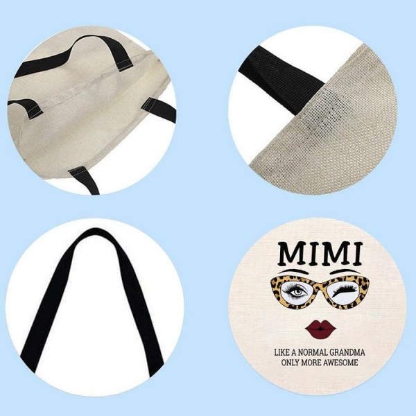 Mimi Like A Normal Grandma - Linen Tote Bag